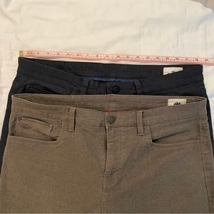 Lot of 2 pairs pants. English Laundry brand, 5 pocket style.